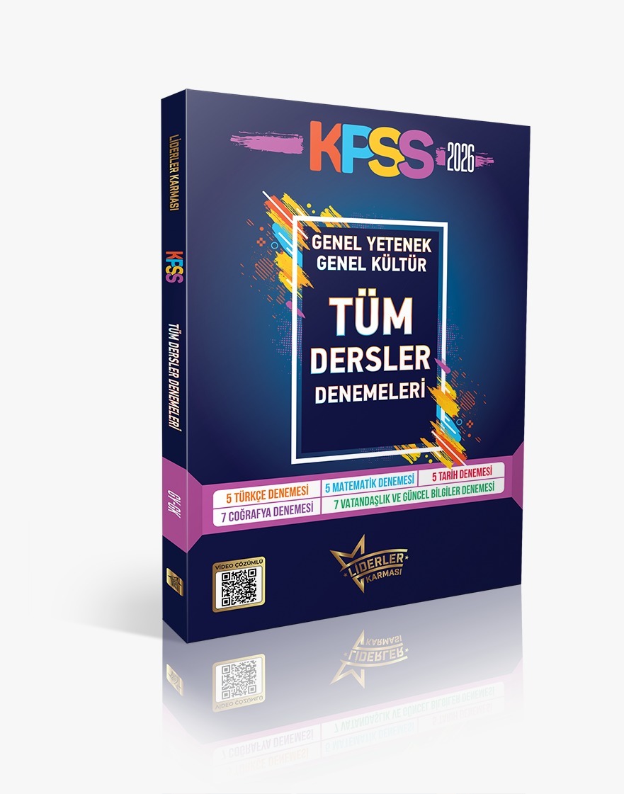 KPSS TÜM DERSLER LİSANS DENEME SETİ KPSS TÜM DERSLER LİSANS DENEME SETİ