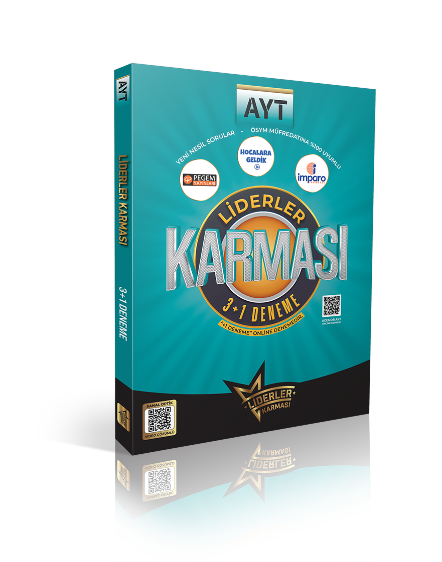 LİDERLER KARMASI AYT 3+1 DENEME SETİ