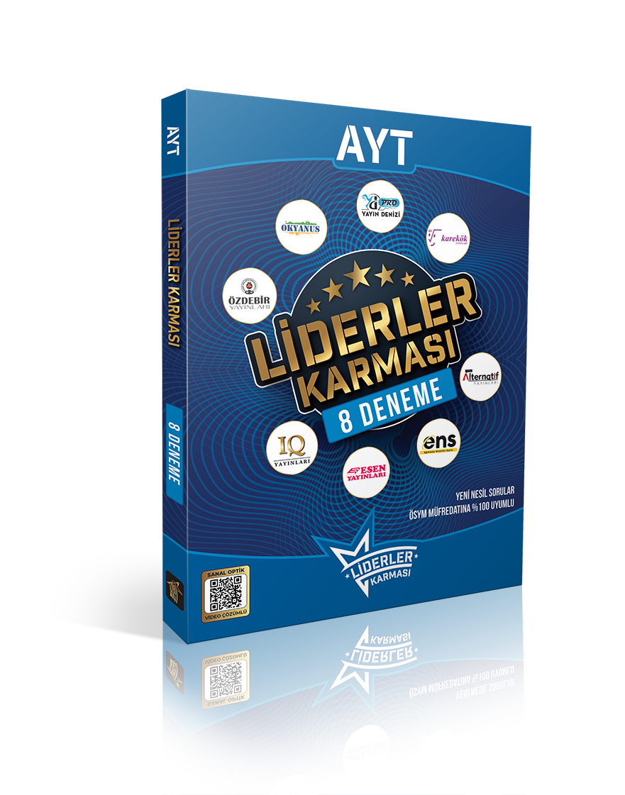 LİDERLER KARMASI AYT 8 DENEME SETİ LİDERLER KARMASI AYT 8 DENEME SETİ