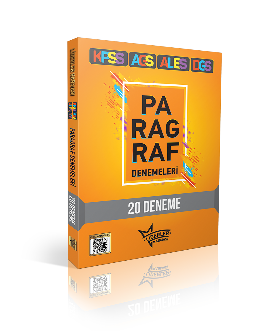 LİDERLER KARMASI KPSS-AGS-ALES-DGS PARAGRAG DENEMELERİ LİDERLER KARMASI KPSS-AGS-ALES-DGS PARAGRAG DENEMELERİ