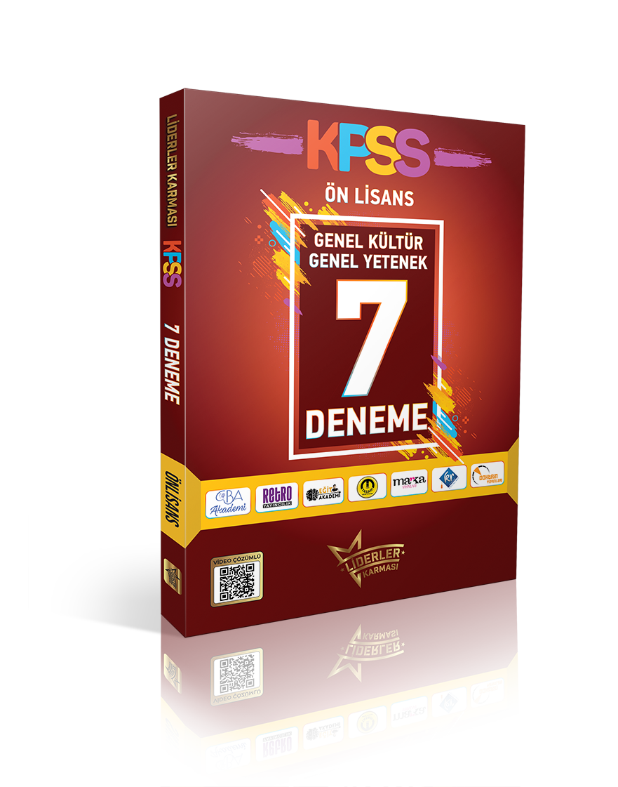 LİDERLER KARMASI KPSS ÖNLİSANS 7 DENEME LİDERLER KARMASI KPSS ÖNLİSANS 7 DENEME