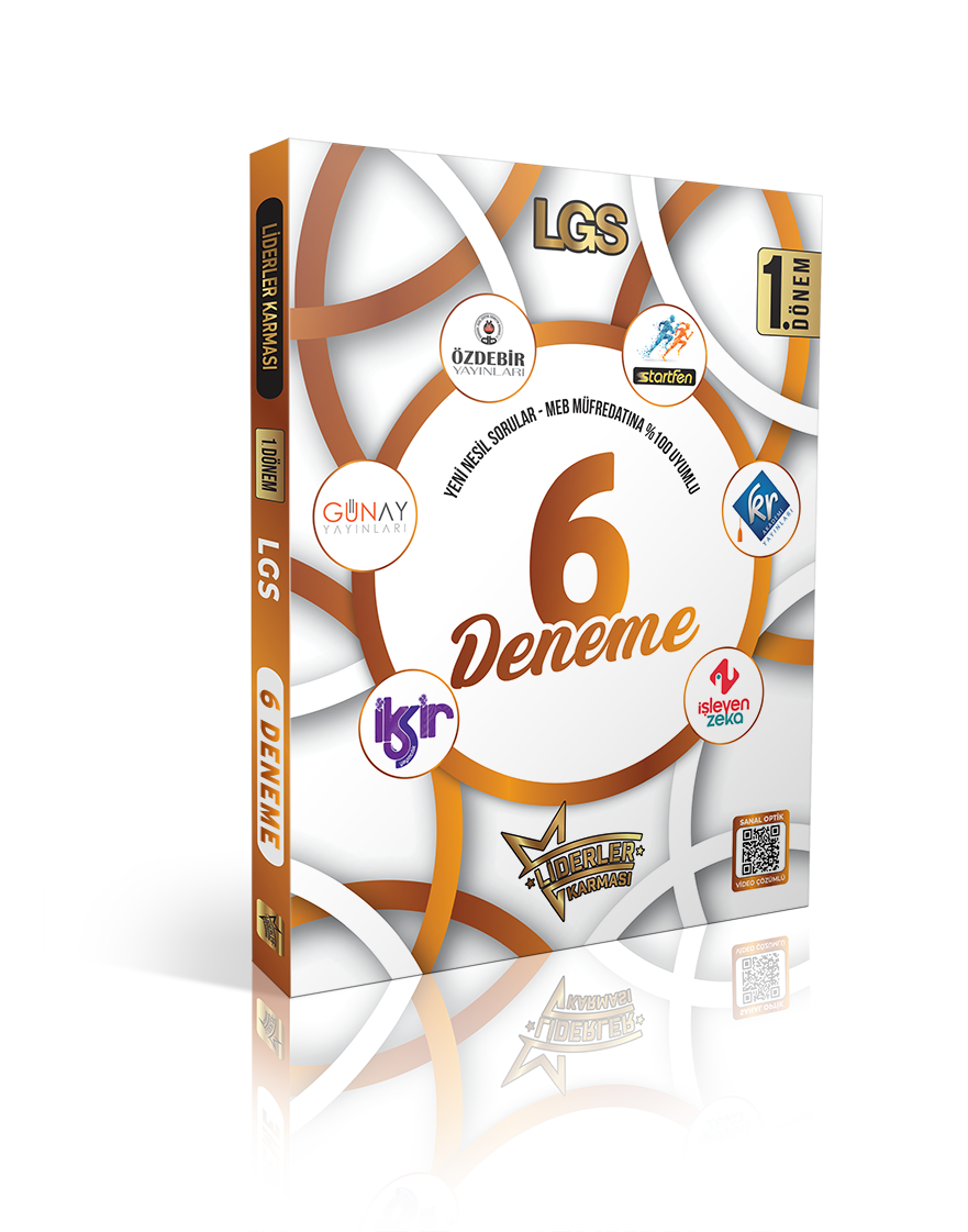 LİDERLER KARMASI LGS 1.DÖNEM 6 GENEL DENEME SETİ