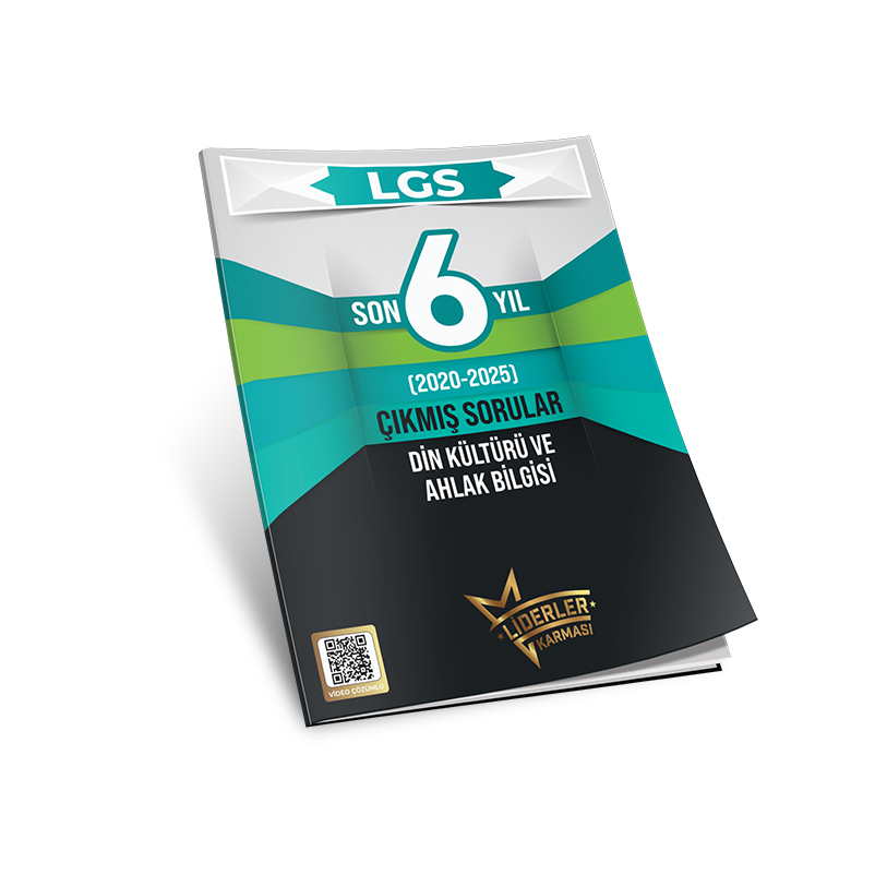 LİDERLER KARMASI LGS SON 6 YIL ÇIKMIŞ SORULAR DİN KÜLTÜRÜ DENEMELERİ