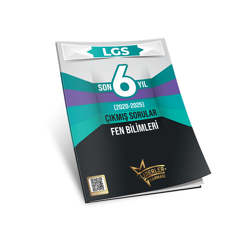 LİDERLER KARMASI LGS SON 6 YIL ÇIKMIŞ SORULAR FEN BİLİMLERİ DENEMELERİ