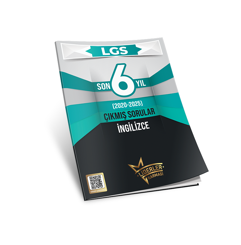 LİDERLER KARMASI LGS SON 6 YIL ÇIKMIŞ SORULAR İNGİLİZCE DENEMELERİ LİDERLER KARMASI LGS SON 6 YIL ÇIKMIŞ SORULAR İNGİLİZCE DENEMELERİ