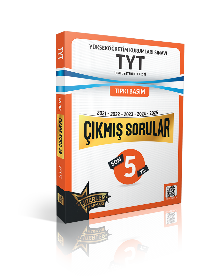 LİDERLER KARMASI SON 5 YIL TYT DENEMELERİ ÇIKMIŞ SORULAR - 2021/2025 LİDERLER KARMASI SON 5 YIL TYT DENEMELERİ ÇIKMIŞ SORULAR - 2021/2025