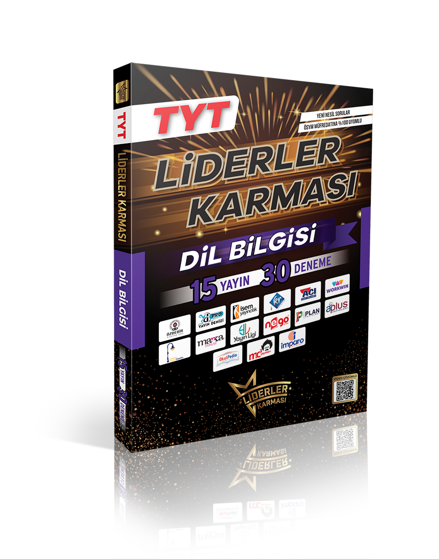 LİDERLER KARMASI TYT DİL BİLGİSİ DENEMELERİ - 15 YAYIN 30 DENEME