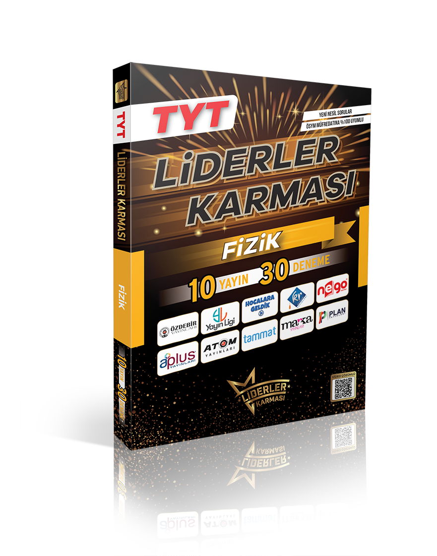 LİDERLER KARMASI TYT FİZİK DENEME SETİ - 10 YAYIN 30 DENEME