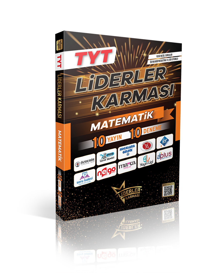 LİDERLER KARMASI TYT MATEMATİK BRANŞ DENEMELERİ - 10 YAYIN 10 DENEME