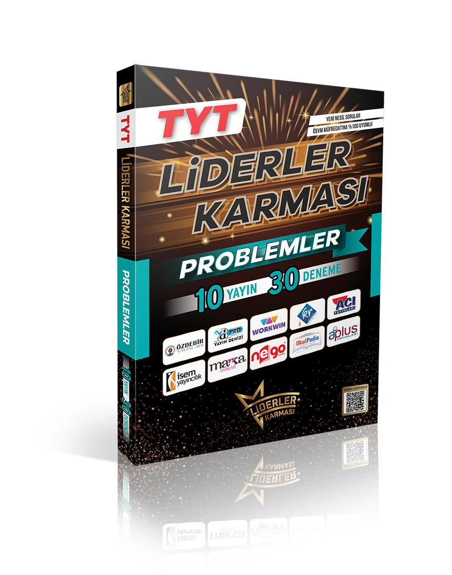 LİDERLER KARMASI TYT PROBLEMLER DENEMELERİ- 10 YAYIN 30 DENEME LİDERLER KARMASI TYT PROBLEMLER DENEMELERİ- 10 YAYIN 30 DENEME