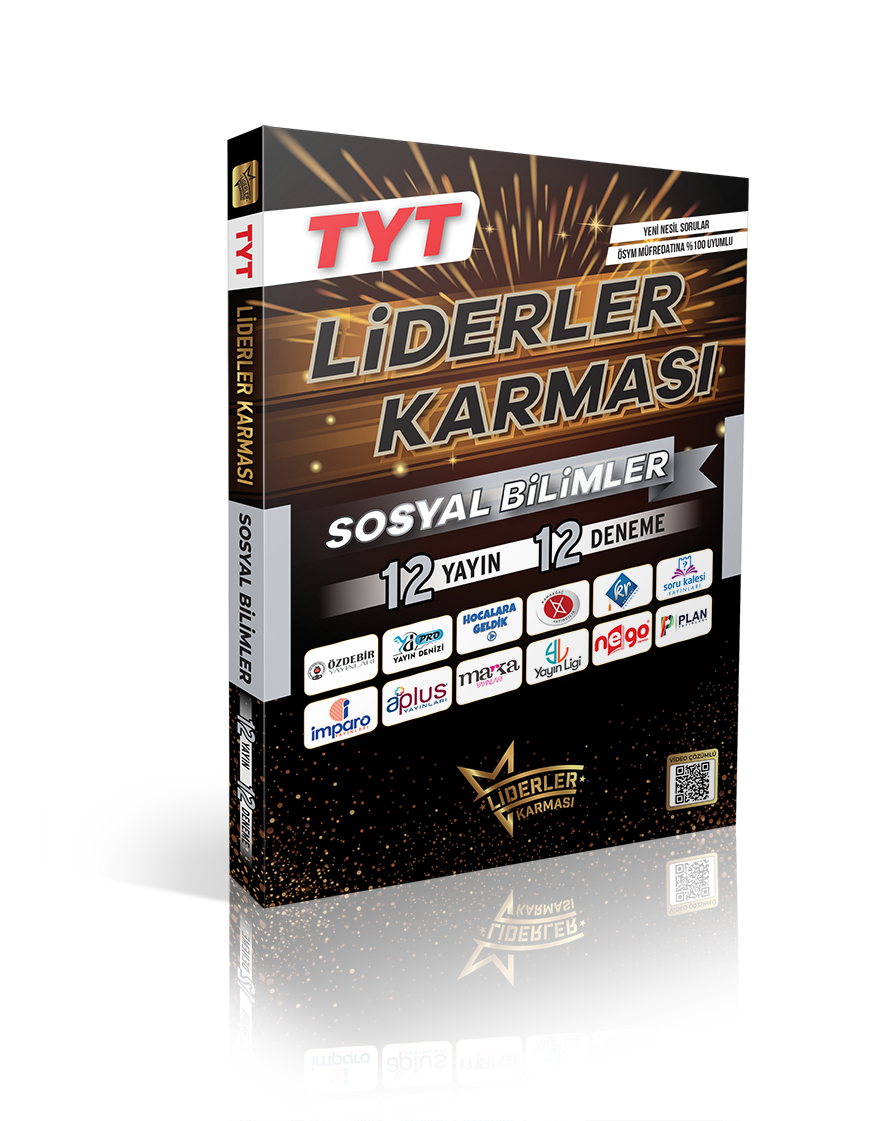 LİDERLER KARMASI TYT SOSYAL BİLİMLER DENEMELERİ - 12 YAYIN 12 DENEME