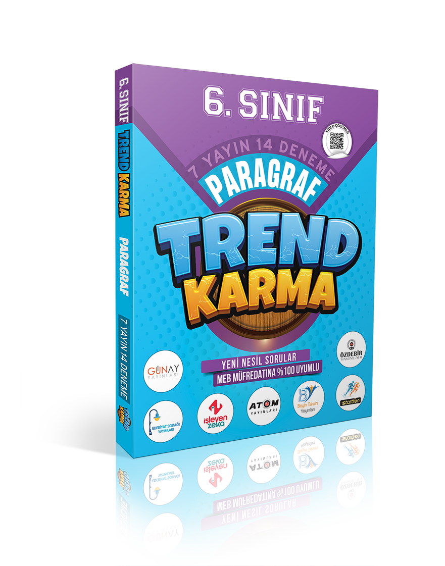 TREND KARMA 6.SINIF PARAGRAF DENEMELERİ TREND KARMA 6.SINIF PARAGRAF DENEMELERİ