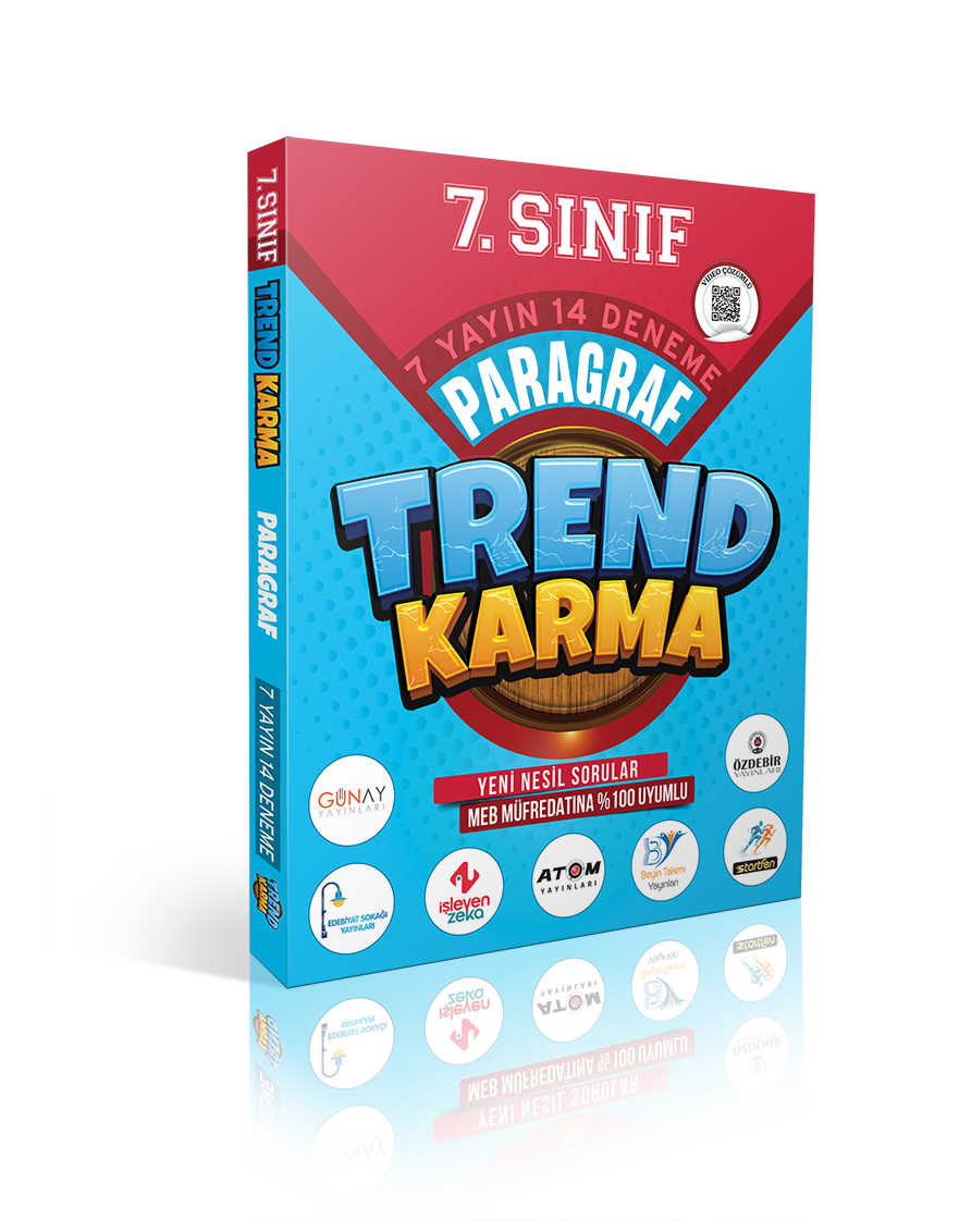 TREND KARMA 7.SINIF PARAGRAF DENEMELERİ TREND KARMA 7.SINIF PARAGRAF DENEMELERİ