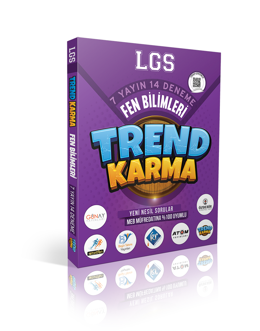 TREND KARMA LGS FEN BİLİMLERİ DENEMELERİ TREND KARMA LGS FEN BİLİMLERİ DENEMELERİ